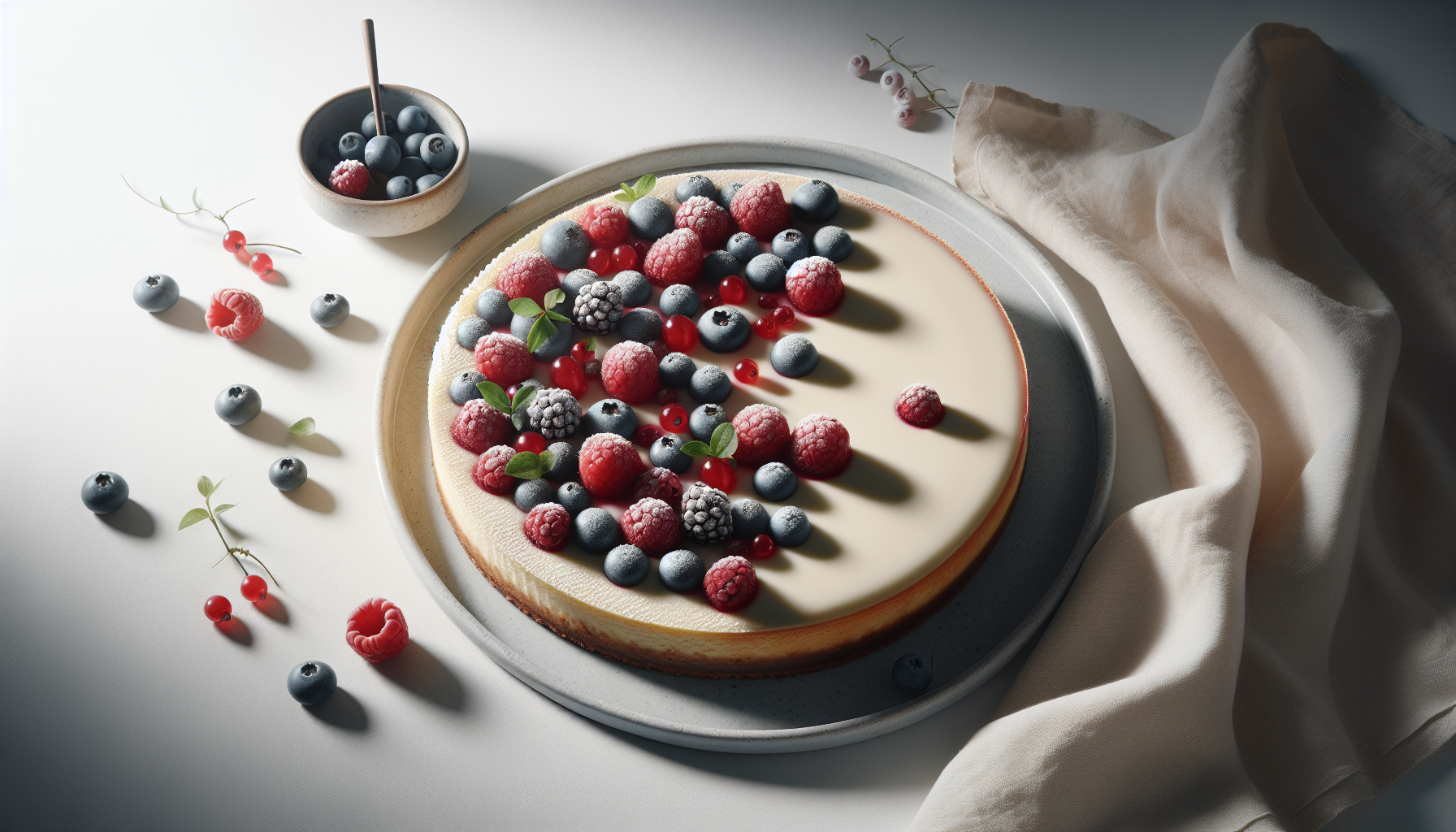Leia mais sobre o artigo Cheesecake de Frutas Vermelhas: Receita Que Sempre Dá Certo (Assada no Forno)