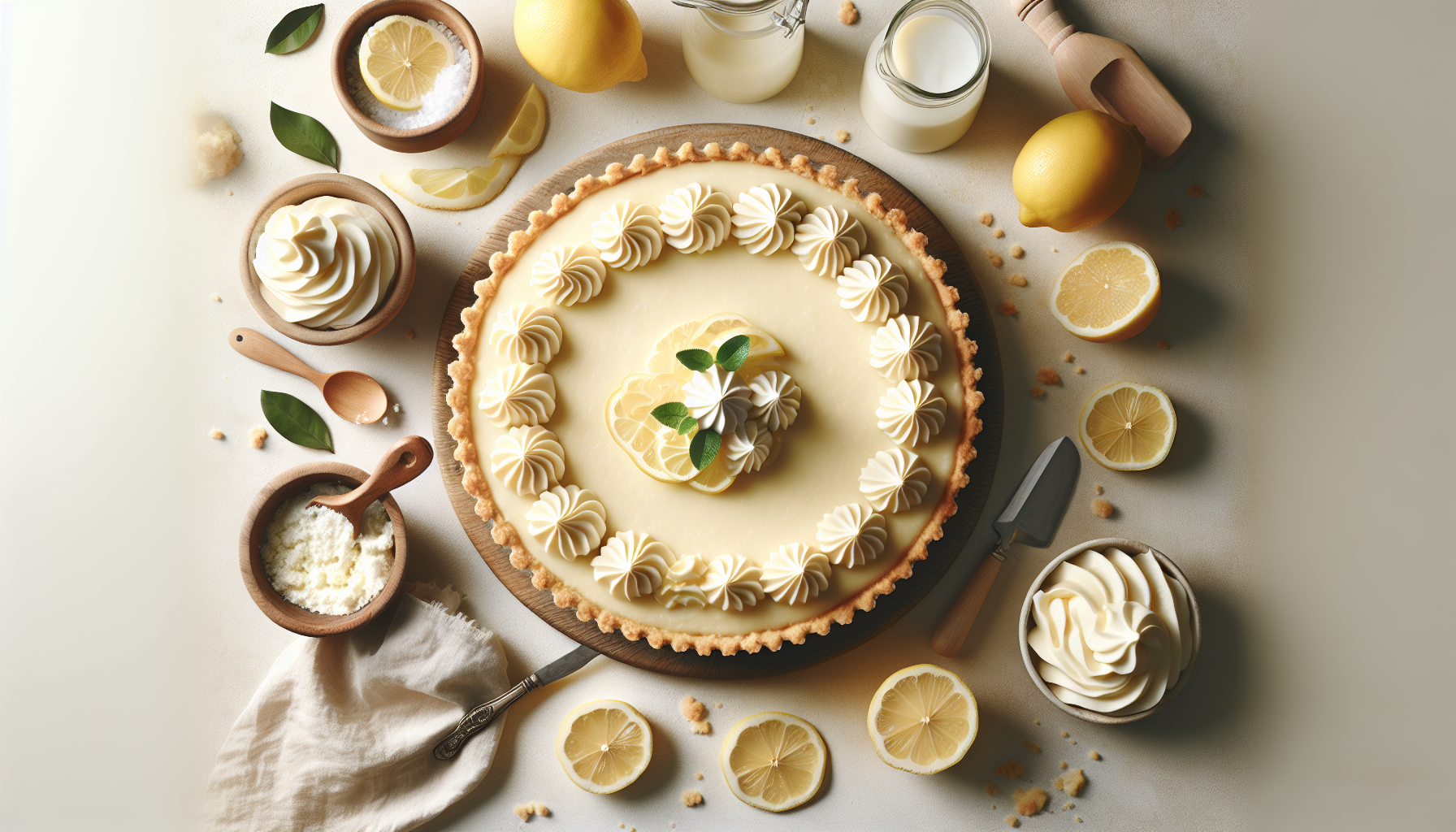 Leia mais sobre o artigo Torta de limão cremosa sem forno: receita perfeita