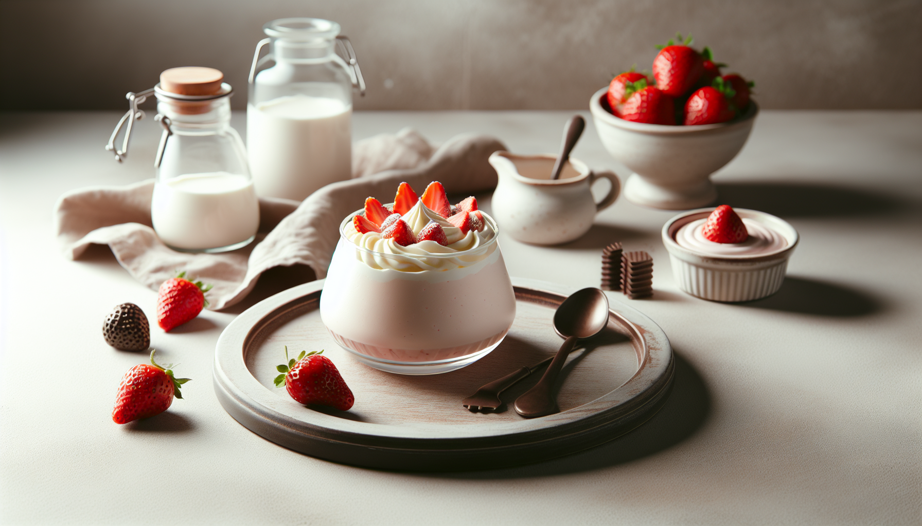 Leia mais sobre o artigo Mousse de morango cremoso: receita infalível